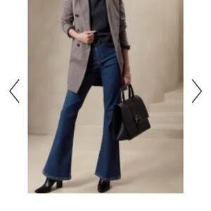 Banana Republic curvy slim Flare Jeans